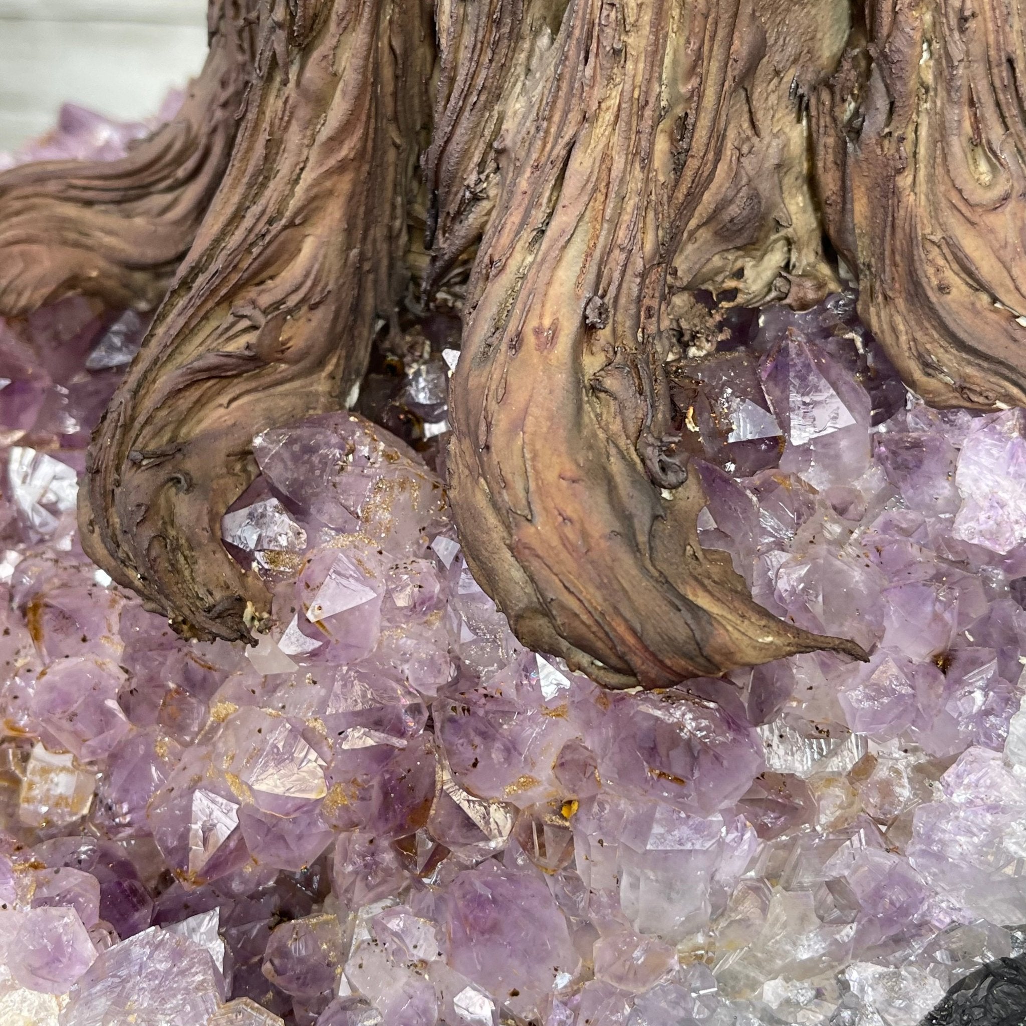 43" Tall Special Amethyst Gemstone Tree w/ Amethyst base, 1140 Gems, Handmade Model #5440AM-002 by Brazil Gems - Brazil GemsBrazil Gems43" Tall Special Amethyst Gemstone Tree w/ Amethyst base, 1140 Gems, Handmade Model #5440AM-002 by Brazil GemsGemstone Trees5440AM-002