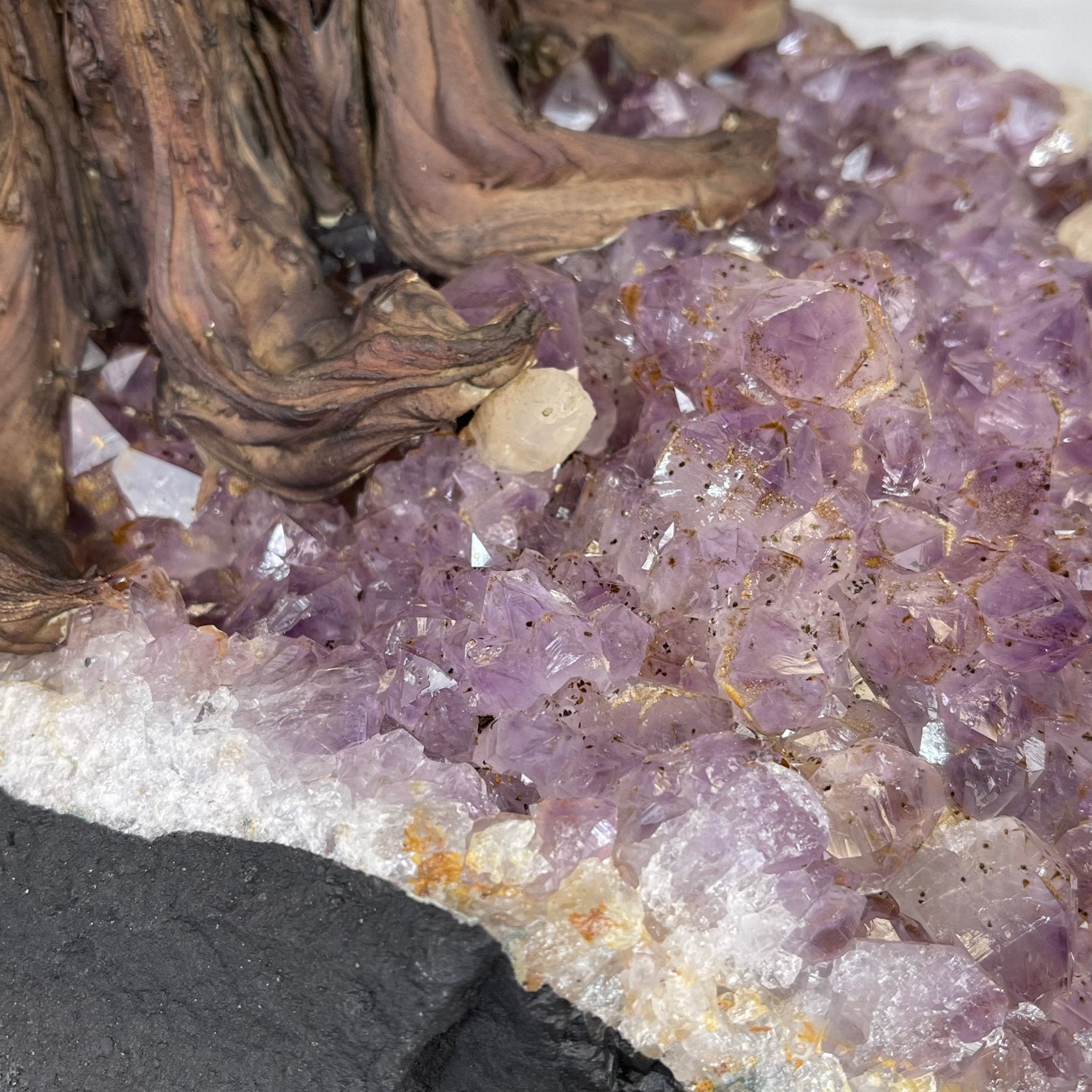 43" Tall Special Amethyst Gemstone Tree w/ Amethyst base, 1140 Gems, Handmade Model #5440AM-002 by Brazil Gems - Brazil GemsBrazil Gems43" Tall Special Amethyst Gemstone Tree w/ Amethyst base, 1140 Gems, Handmade Model #5440AM-002 by Brazil GemsGemstone Trees5440AM-002