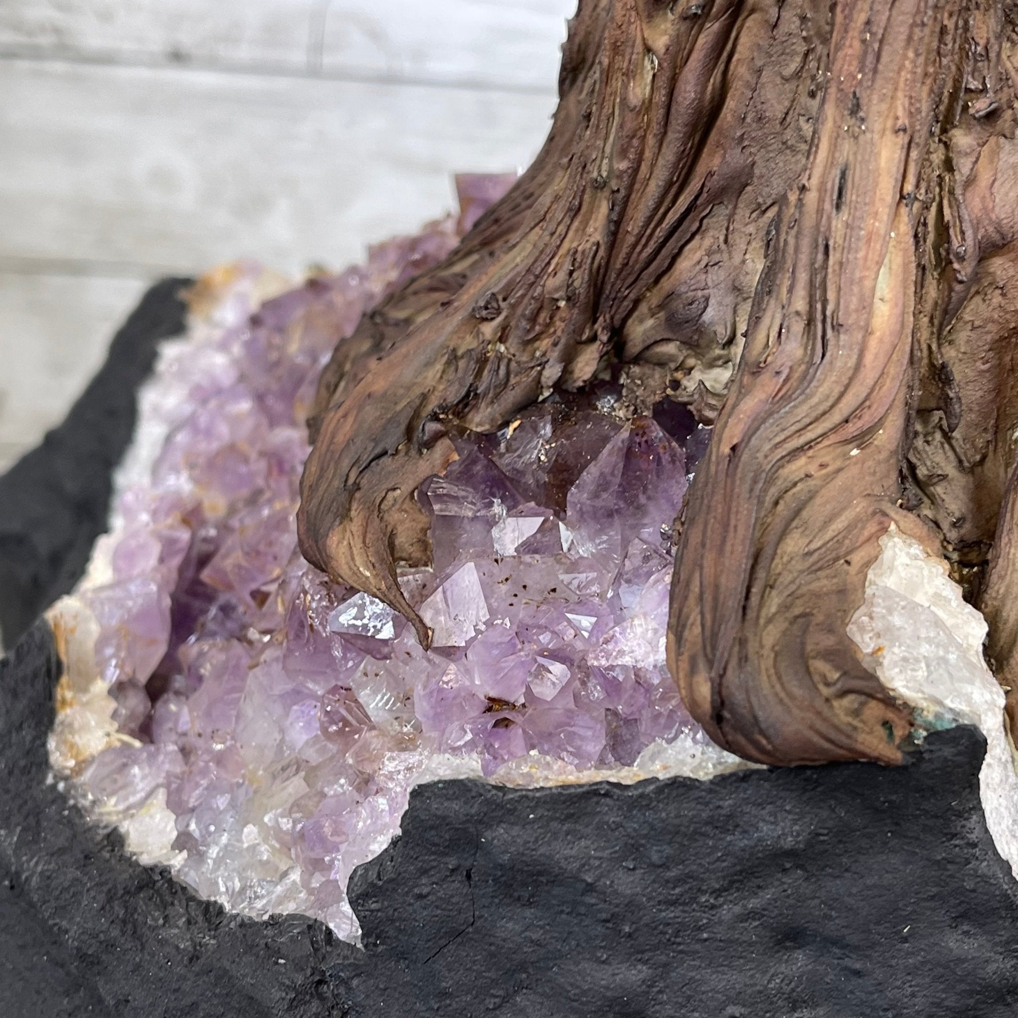 43" Tall Special Amethyst Gemstone Tree w/ Amethyst base, 1140 Gems, Handmade Model #5440AM-002 by Brazil Gems - Brazil GemsBrazil Gems43" Tall Special Amethyst Gemstone Tree w/ Amethyst base, 1140 Gems, Handmade Model #5440AM-002 by Brazil GemsGemstone Trees5440AM-002