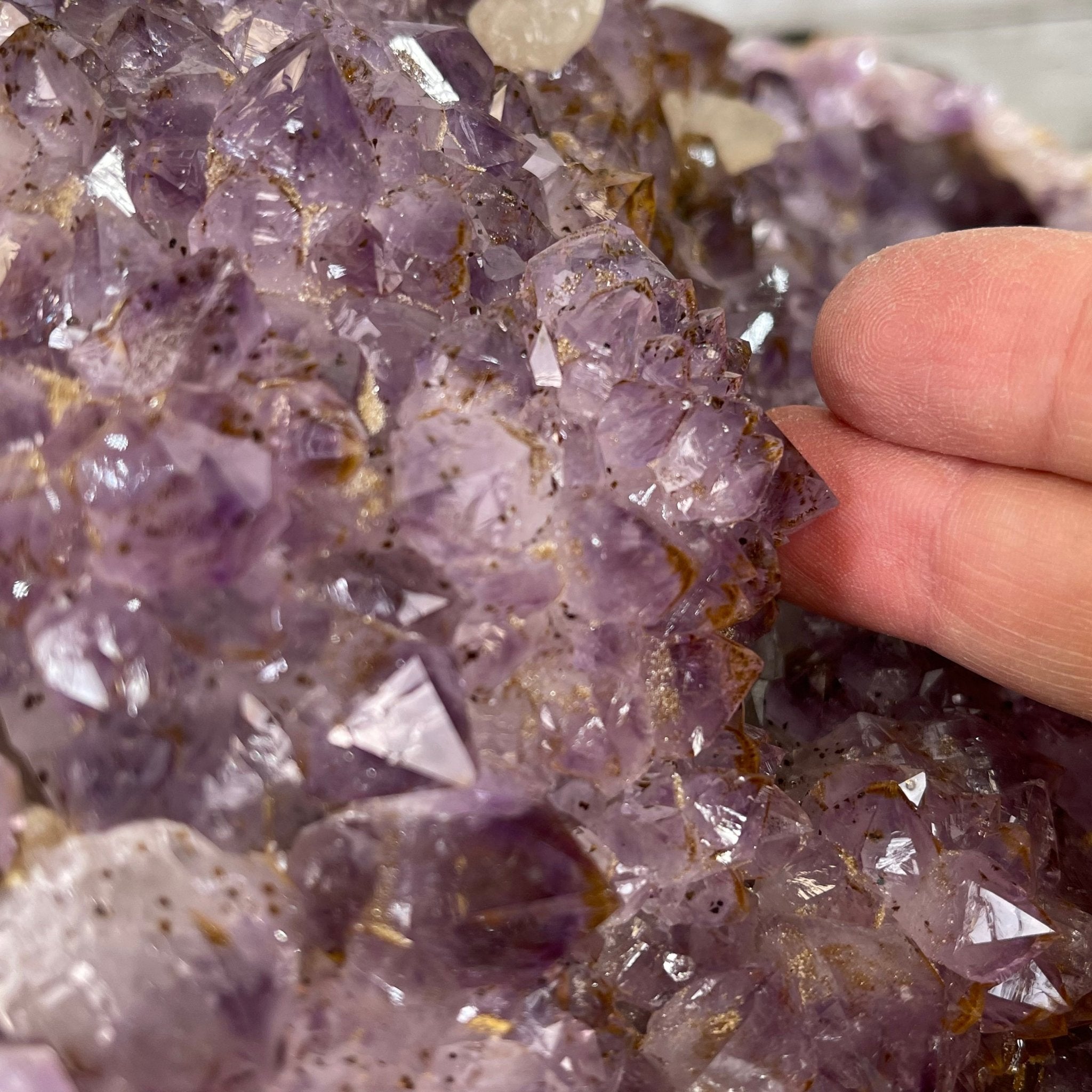 43" Tall Special Amethyst Gemstone Tree w/ Amethyst base, 1140 Gems, Handmade Model #5440AM-002 by Brazil Gems - Brazil GemsBrazil Gems43" Tall Special Amethyst Gemstone Tree w/ Amethyst base, 1140 Gems, Handmade Model #5440AM-002 by Brazil GemsGemstone Trees5440AM-002