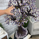 43" Tall Special Amethyst & Rose Quartz Gemstone Tree w/ Amethyst base, 1140 Gems, Handmade Model #5440AMRQ-001 by Brazil Gems - Brazil GemsBrazil Gems43" Tall Special Amethyst & Rose Quartz Gemstone Tree w/ Amethyst base, 1140 Gems, Handmade Model #5440AMRQ-001 by Brazil GemsGemstone Trees5440AMRQ-001