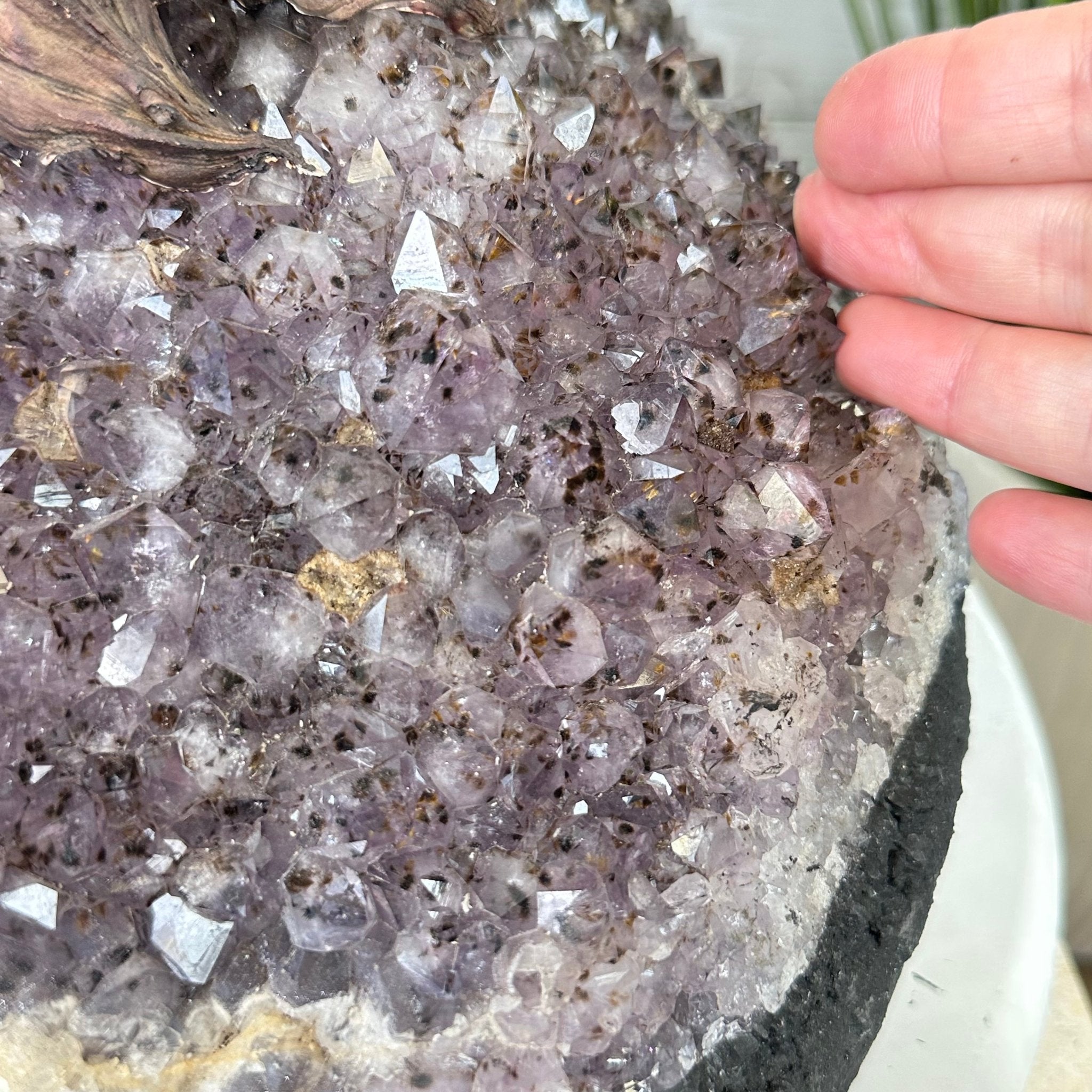 45" Tall Special Citrine Gemstone Tree w/ Amethyst base, 1320 Gems, Handmade, 89.6 lbs #5441CI-001 by Brazil Gems - Brazil GemsBrazil Gems45" Tall Special Citrine Gemstone Tree w/ Amethyst base, 1320 Gems, Handmade, 89.6 lbs #5441CI-001 by Brazil GemsGemstone Trees5441CI-001