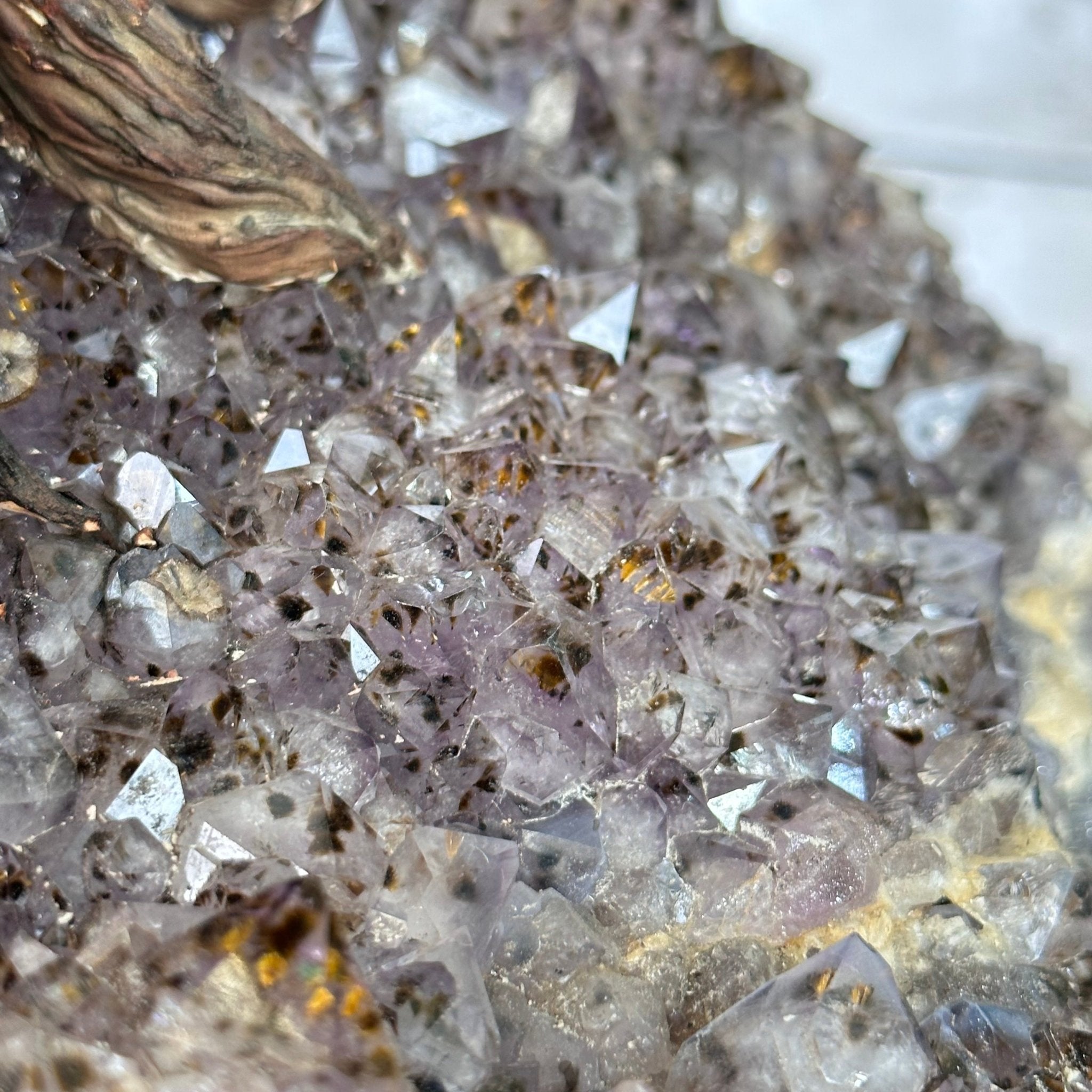 45" Tall Special Citrine Gemstone Tree w/ Amethyst base, 1320 Gems, Handmade, 89.6 lbs #5441CI-001 by Brazil Gems - Brazil GemsBrazil Gems45" Tall Special Citrine Gemstone Tree w/ Amethyst base, 1320 Gems, Handmade, 89.6 lbs #5441CI-001 by Brazil GemsGemstone Trees5441CI-001