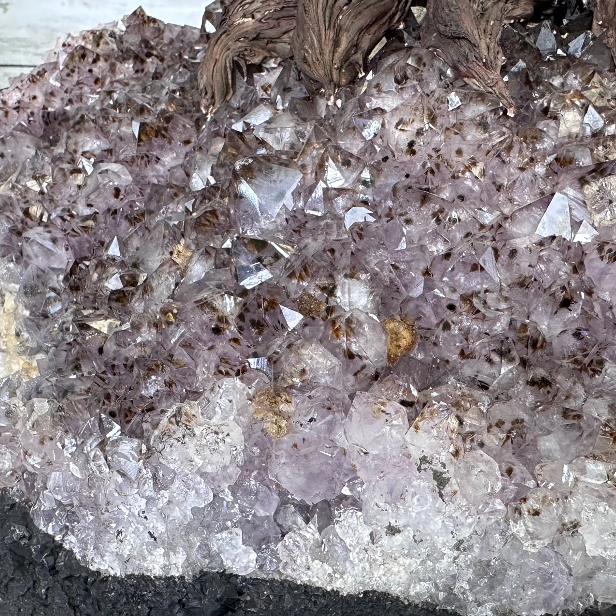 45" Tall Special Citrine Gemstone Tree w/ Amethyst base, 1320 Gems, Handmade, 89.6 lbs #5441CI-001 by Brazil Gems - Brazil GemsBrazil Gems45" Tall Special Citrine Gemstone Tree w/ Amethyst base, 1320 Gems, Handmade, 89.6 lbs #5441CI-001 by Brazil GemsGemstone Trees5441CI-001