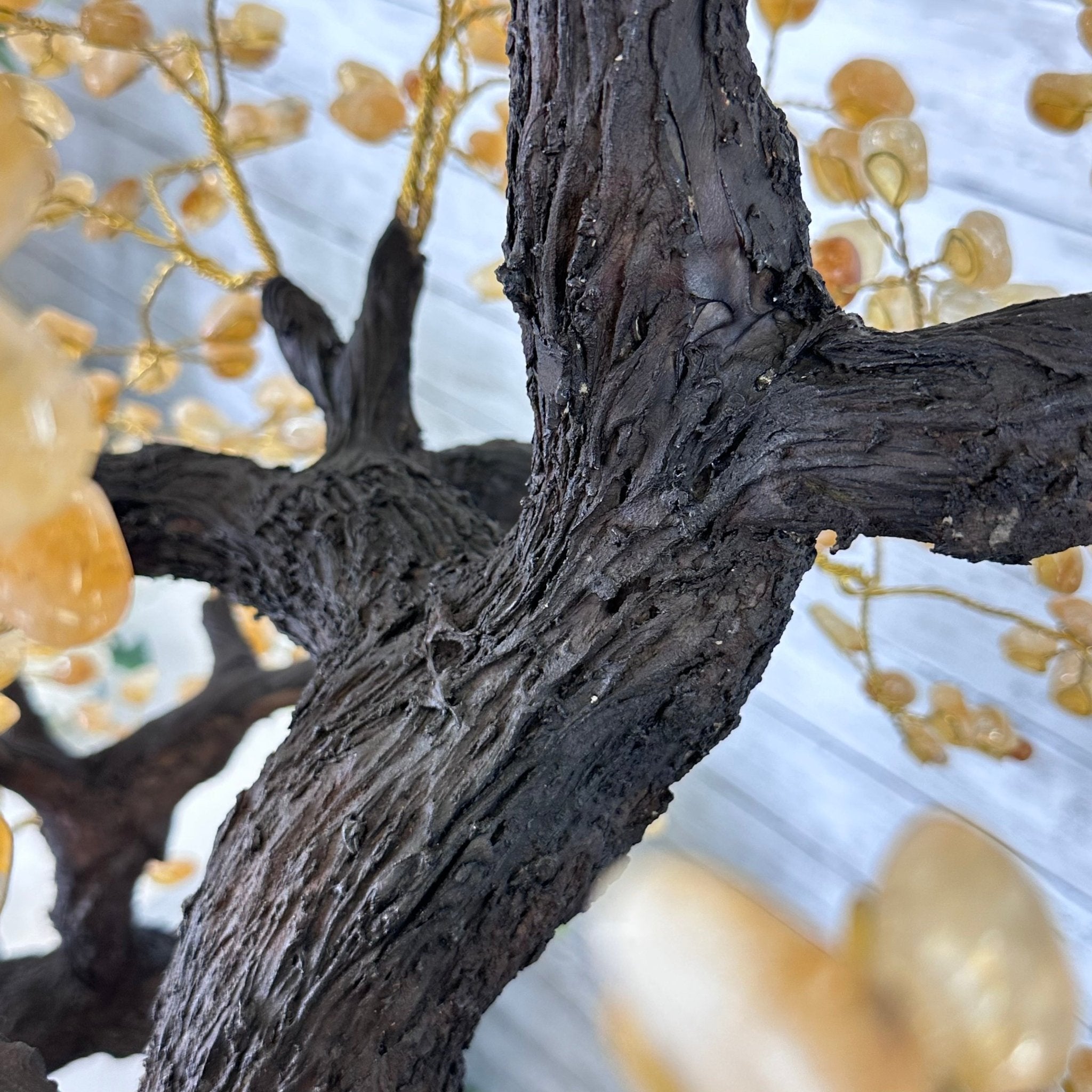 45" Tall Special Citrine Gemstone Tree w/ Amethyst base, 1320 Gems, Handmade, 89.6 lbs #5441CI-001 by Brazil Gems - Brazil GemsBrazil Gems45" Tall Special Citrine Gemstone Tree w/ Amethyst base, 1320 Gems, Handmade, 89.6 lbs #5441CI-001 by Brazil GemsGemstone Trees5441CI-001