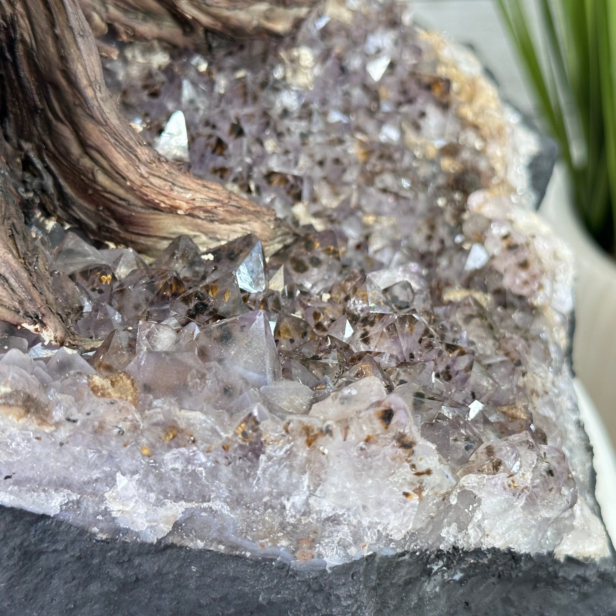 45" Tall Special Citrine Gemstone Tree w/ Amethyst base, 1320 Gems, Handmade, 89.6 lbs #5441CI-001 by Brazil Gems - Brazil GemsBrazil Gems45" Tall Special Citrine Gemstone Tree w/ Amethyst base, 1320 Gems, Handmade, 89.6 lbs #5441CI-001 by Brazil GemsGemstone Trees5441CI-001