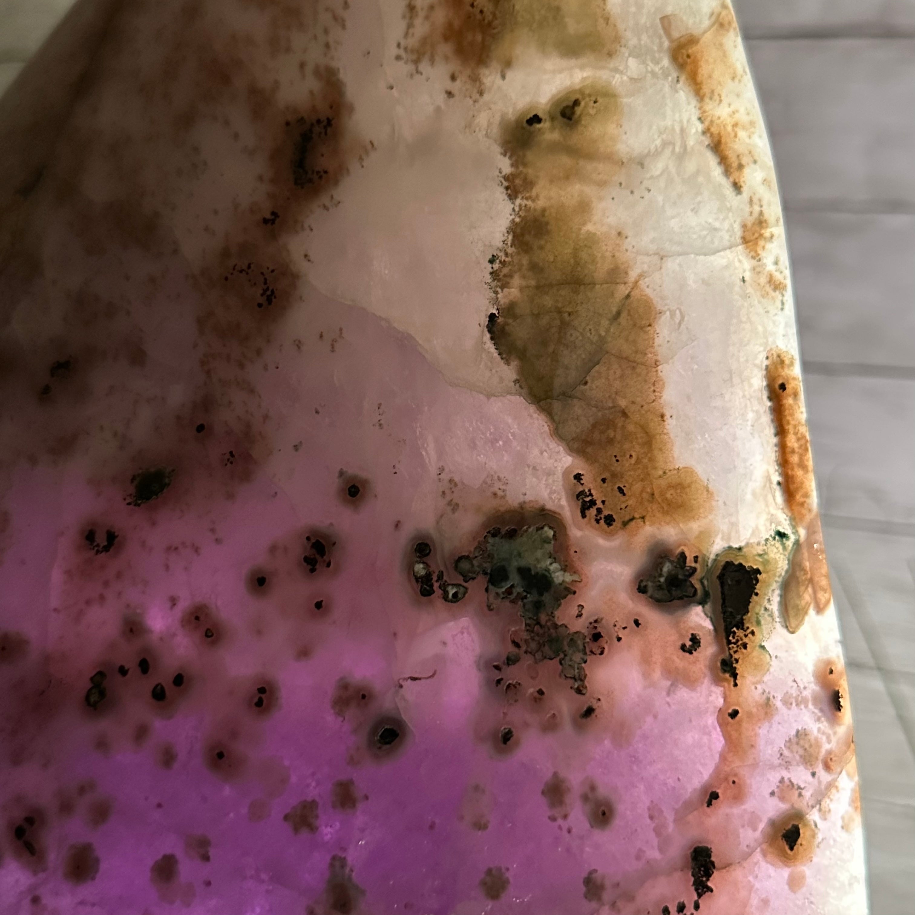 Extra Plus Quality Polished Brazilian Amethyst Cathedral, 165.3 lbs & 25.25" tall Model #5602-0019 by Brazil Gems - Brazil GemsBrazil GemsExtra Plus Quality Polished Brazilian Amethyst Cathedral, 165.3 lbs & 25.25" tall Model #5602-0019 by Brazil GemsPolished Cathedrals5602-0019