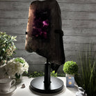 Super Quality Amethyst Cluster on Rotating Stand, 101.8 lbs & 26" Tall #5492 - 0032 - Brazil GemsBrazil GemsSuper Quality Amethyst Cluster on Rotating Stand, 101.8 lbs & 26" Tall #5492 - 0032Clusters on Rotating Bases5492 - 0032