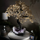 21.75" Tall Citrine Gemstone Tree on an Amethyst Base, 540 gems #5406CI - 022 - Brazil GemsBrazil Gems21.75" Tall Citrine Gemstone Tree on an Amethyst Base, 540 gems #5406CI - 022Gemstone Trees5406CI - 022