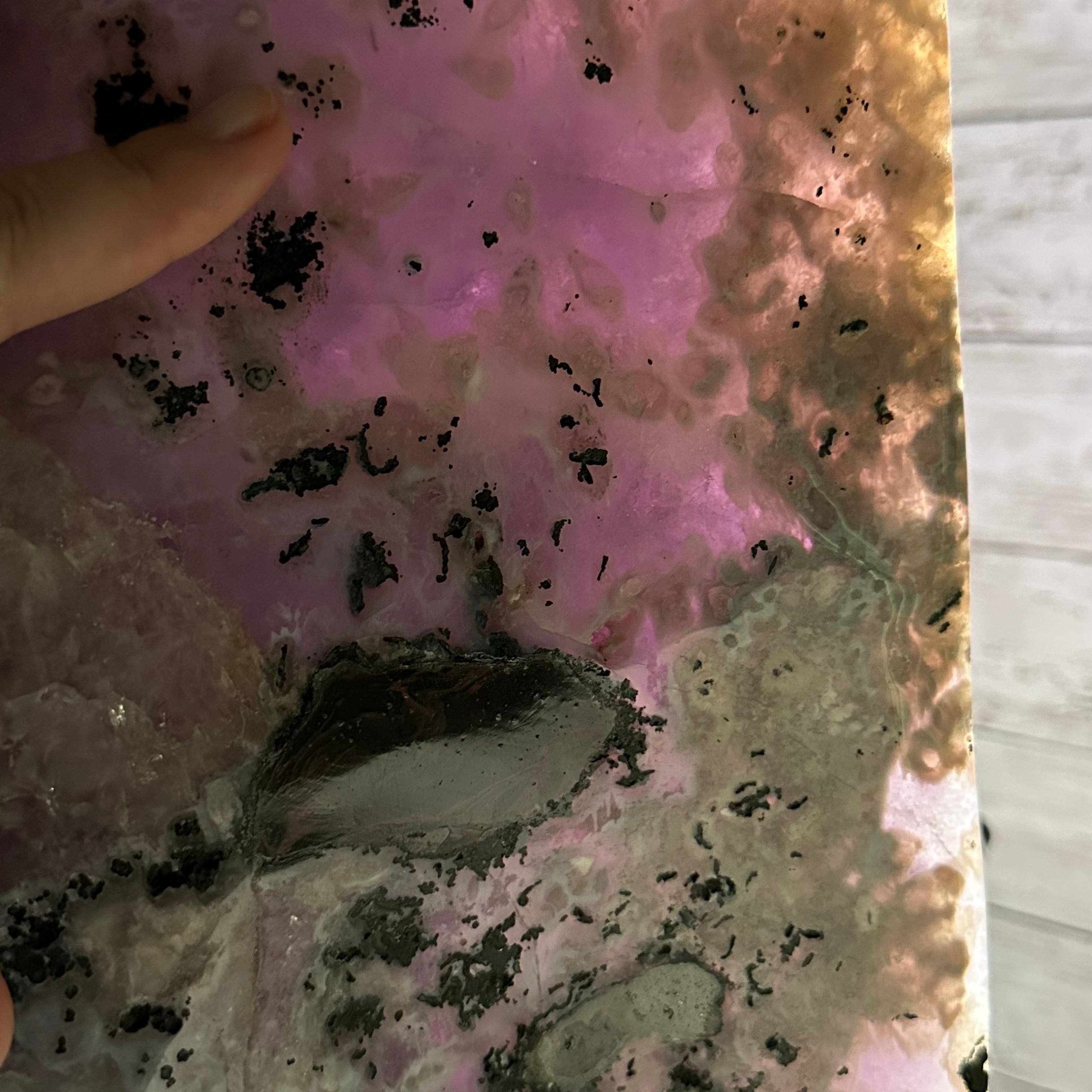 Extra Plus Quality Polished Brazilian Amethyst Cathedral, 161.3 lbs & 24.75" tall Model #5602-0047 by Brazil Gems - Brazil GemsBrazil GemsExtra Plus Quality Polished Brazilian Amethyst Cathedral, 161.3 lbs & 24.75" tall Model #5602-0047 by Brazil GemsPolished Cathedrals5602-0047