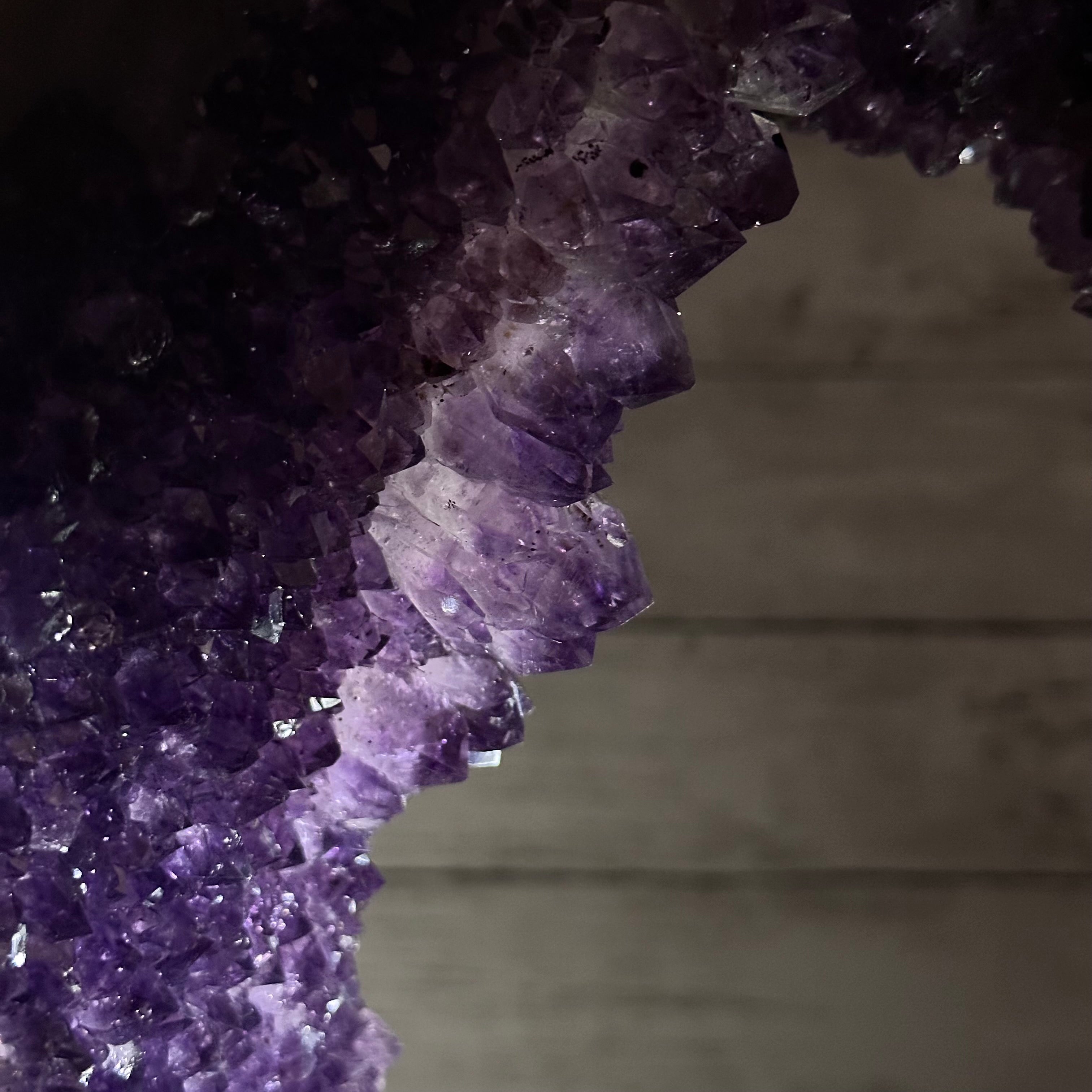 Extra Quality Open 2 - Sided Amethyst Cathedral 40.2 lbs & 22.1" Tall #5605 - 0163 - Brazil GemsBrazil GemsExtra Quality Open 2 - Sided Amethyst Cathedral 40.2 lbs & 22.1" Tall #5605 - 0163Open 2 - Sided Cathedrals5605 - 0163