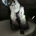 Extra Large Hand-Carved Rose Quartz Cockatoo Bird on an Amethyst Base, 18" Tall #3006-RQCAM-005 - Brazil GemsBrazil GemsExtra Large Hand-Carved Rose Quartz Cockatoo Bird on an Amethyst Base, 18" Tall #3006-RQCAM-005Crystal Birds3006-RQCAM-005
