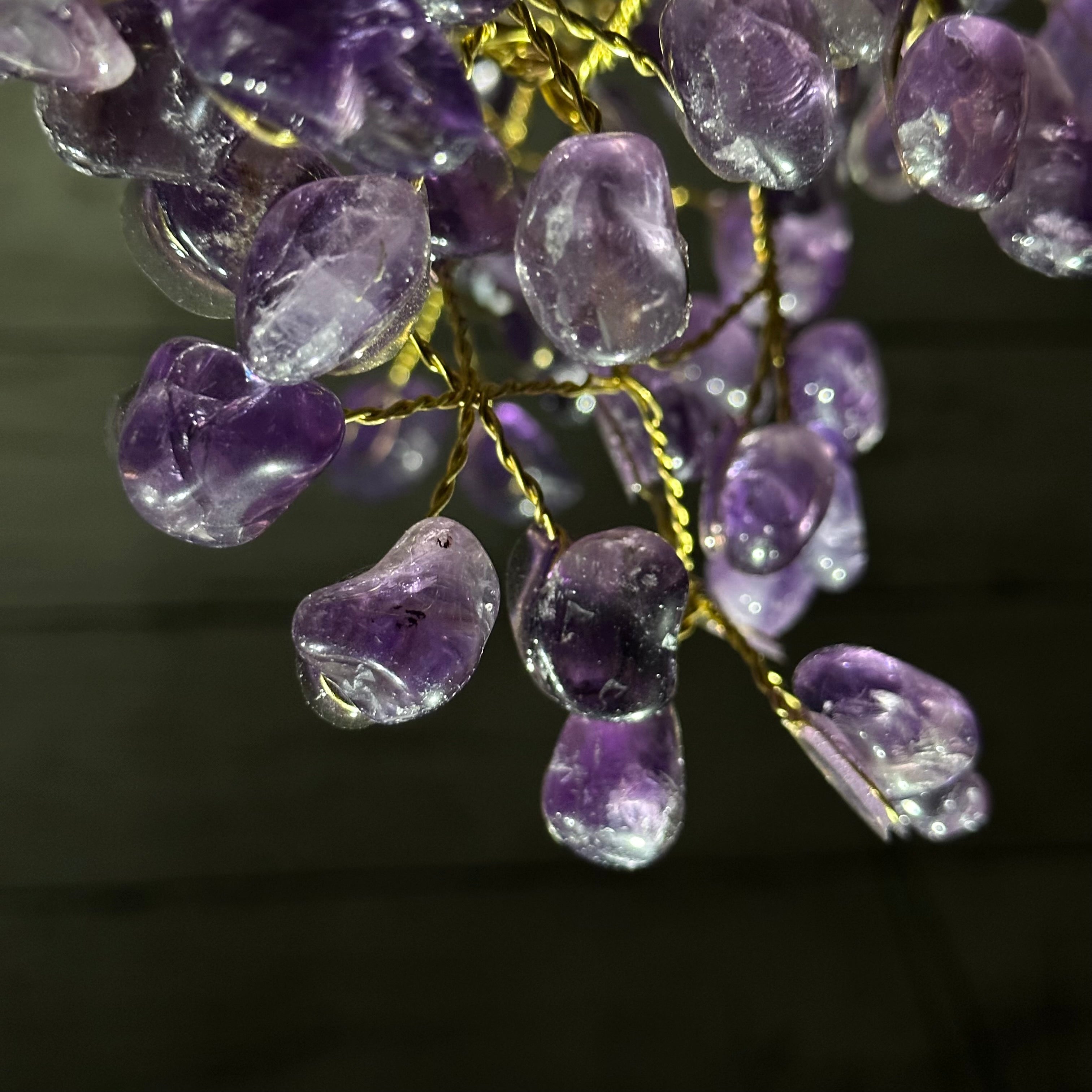 25" Tall Special Amethyst Gemstone Tree w/ Amethyst base, 600 Gems #5459AMMQ-001 - Brazil GemsBrazil Gems25" Tall Special Amethyst Gemstone Tree w/ Amethyst base, 600 Gems #5459AMMQ-001Gemstone Trees5459AMMQ-001