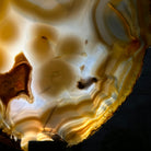 Special Large Natural Brazilian Agate Slice on a Metal Stand, 28.5" Tall #5056-0044 - Brazil GemsBrazil GemsSpecial Large Natural Brazilian Agate Slice on a Metal Stand, 28.5" Tall #5056-0044Slices on Fixed Bases5056-0044