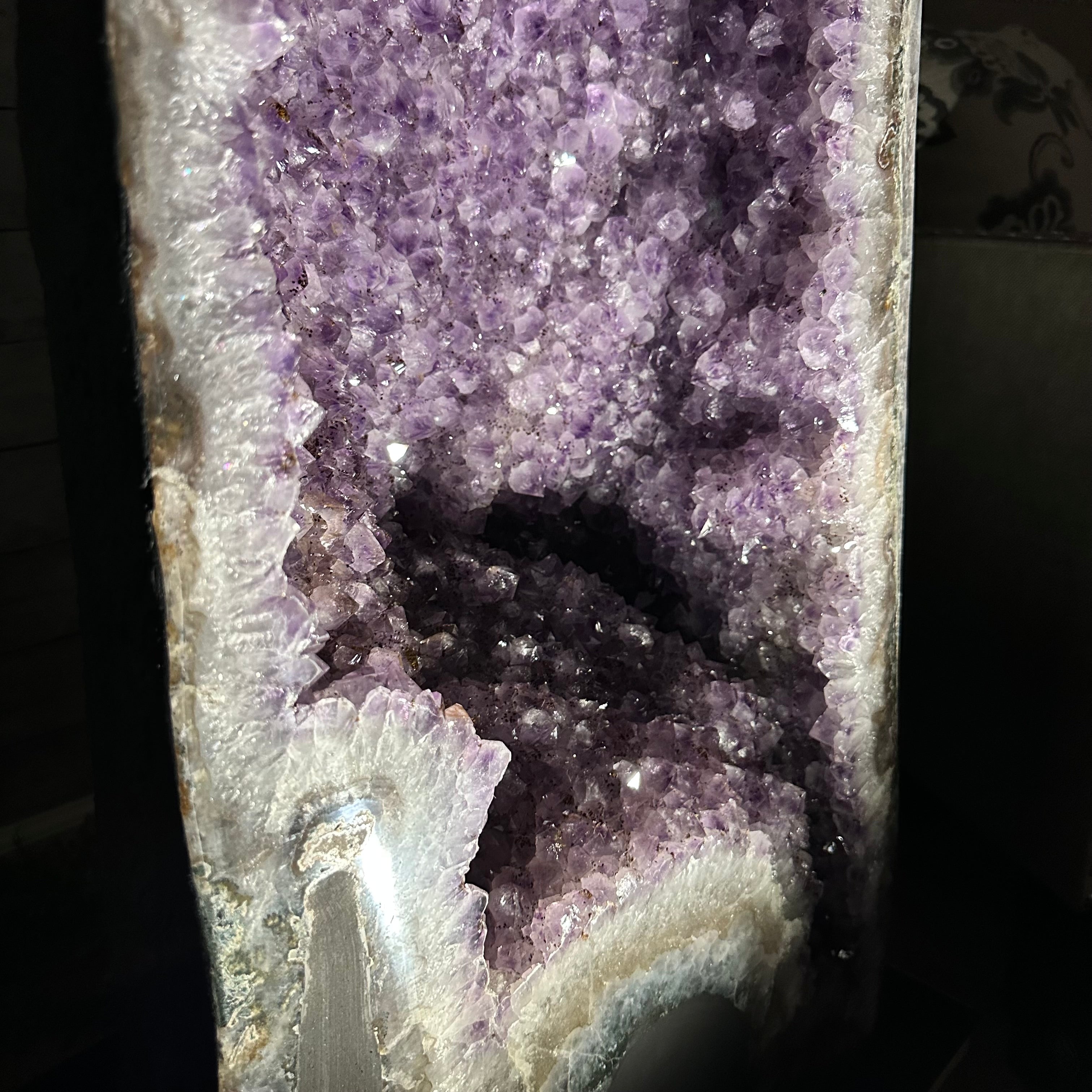 Extra Quality Brazilian Amethyst Cathedral, 510 lbs & 70" Tall #5601-1335 - Brazil GemsBrazil GemsExtra Quality Brazilian Amethyst Cathedral, 510 lbs & 70" Tall #5601-1335Cathedrals5601-1335