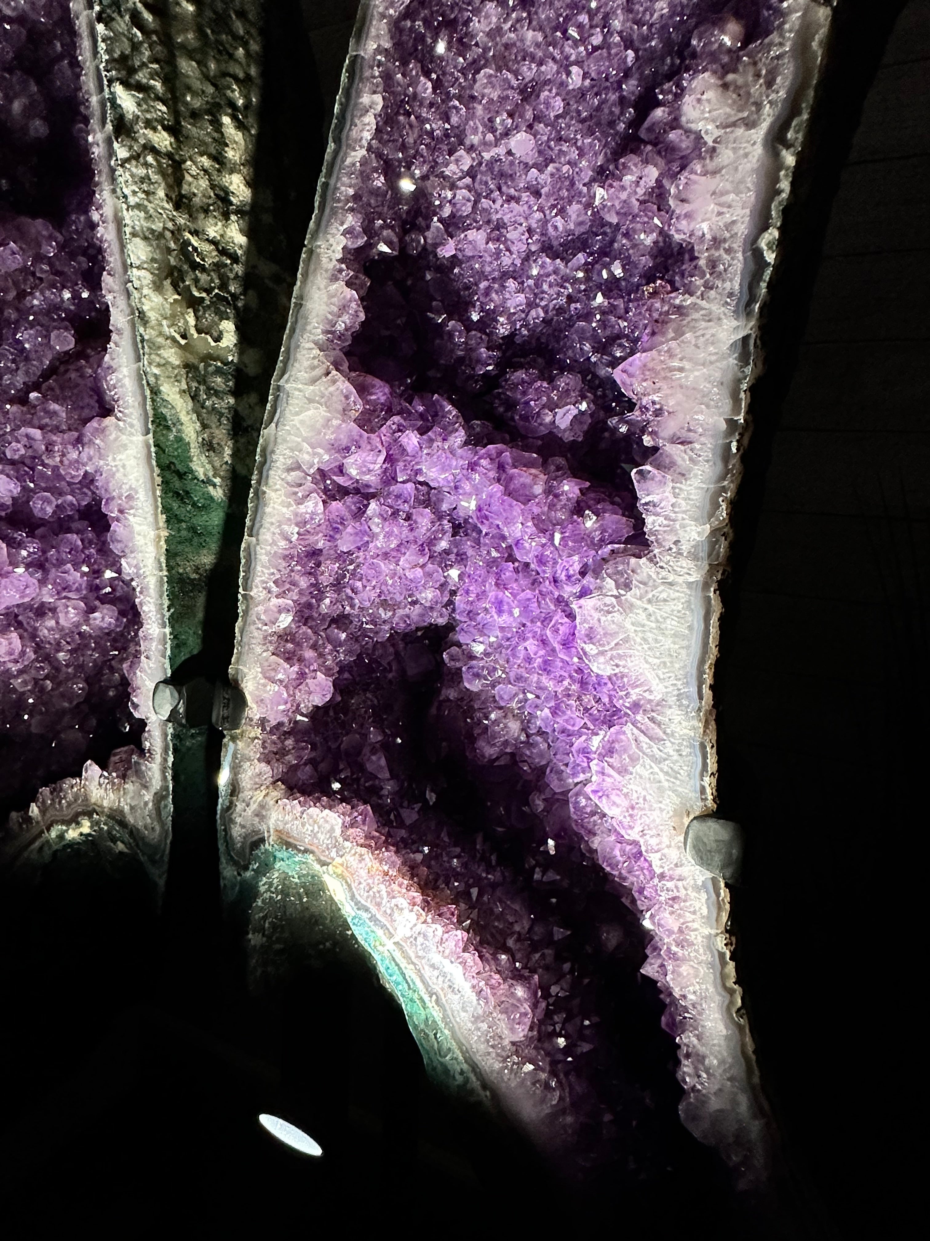 Extra Plus Quality Amethyst Butterfly Wings 311 lbs & 72" Tall #5493-0045 - Brazil GemsBrazil GemsExtra Plus Quality Amethyst Butterfly Wings 311 lbs & 72" Tall #5493-0045Amethyst Butterfly Wings5493-0045