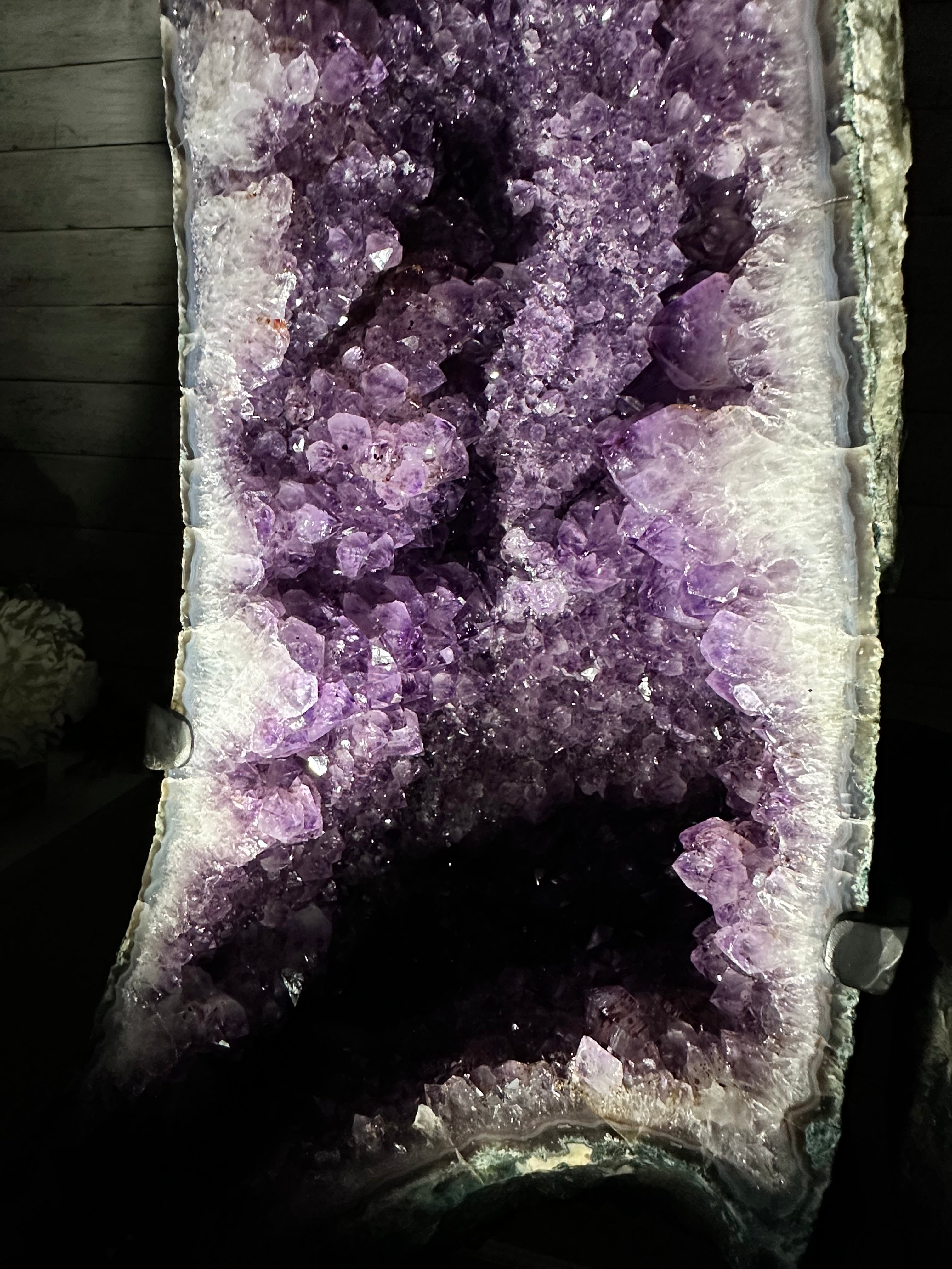 Extra Plus Quality Amethyst Butterfly Wings 311 lbs & 72" Tall #5493-0045 - Brazil GemsBrazil GemsExtra Plus Quality Amethyst Butterfly Wings 311 lbs & 72" Tall #5493-0045Amethyst Butterfly Wings5493-0045