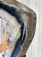 Large Super Quality Amethyst Portal, Rotating Stand, 381 lbs & 83" Tall #5604-0131 - Brazil GemsBrazil GemsLarge Super Quality Amethyst Portal, Rotating Stand, 381 lbs & 83" Tall #5604-0131Portals on Rotating Bases5604-0131
