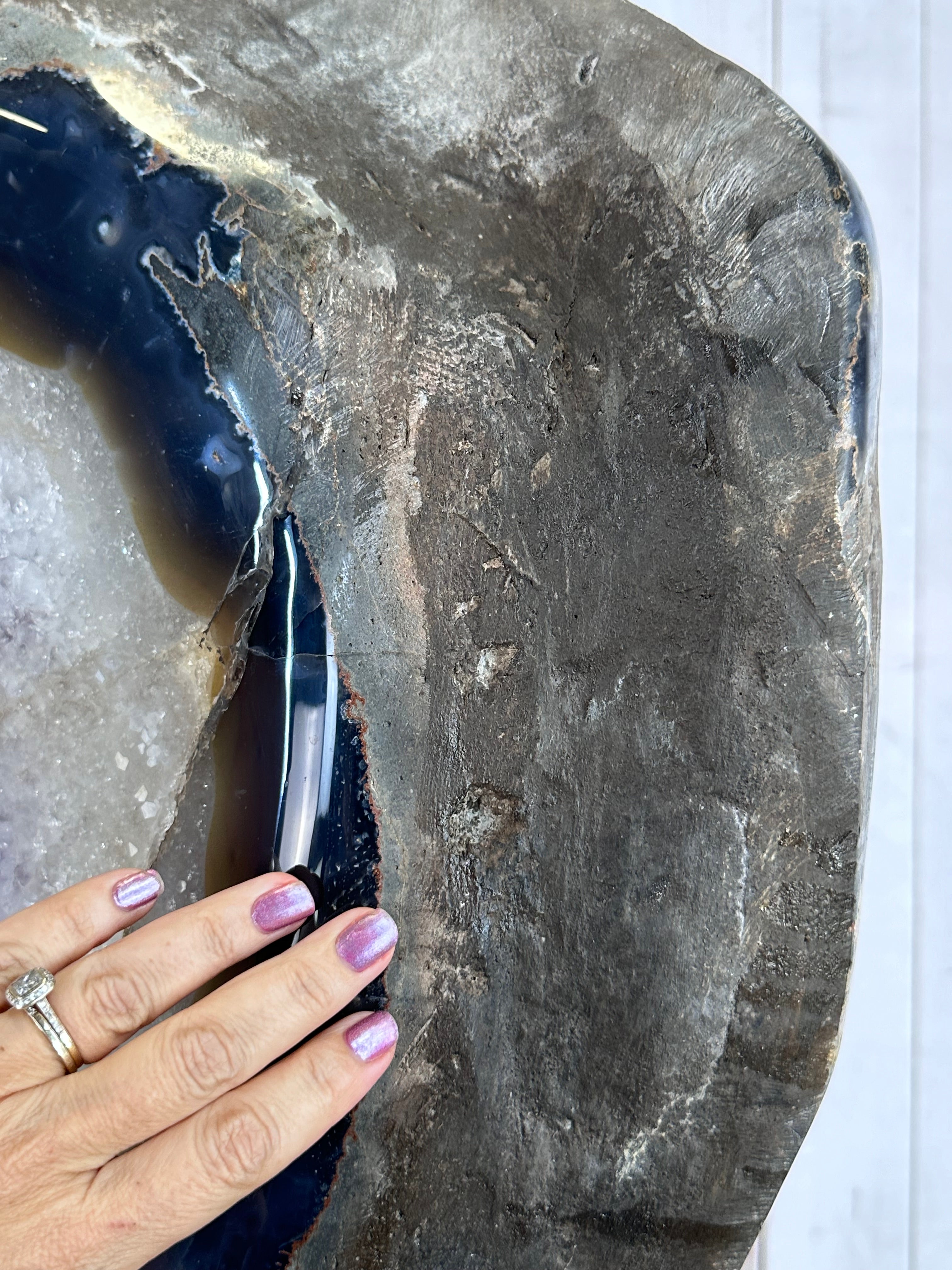 Large Super Quality Amethyst Portal, Rotating Stand, 381 lbs & 83" Tall #5604-0131 - Brazil GemsBrazil GemsLarge Super Quality Amethyst Portal, Rotating Stand, 381 lbs & 83" Tall #5604-0131Portals on Rotating Bases5604-0131