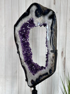 Large Super Quality Amethyst Portal, Rotating Stand, 381 lbs & 83" Tall #5604-0131 - Brazil GemsBrazil GemsLarge Super Quality Amethyst Portal, Rotating Stand, 381 lbs & 83" Tall #5604-0131Portals on Rotating Bases5604-0131