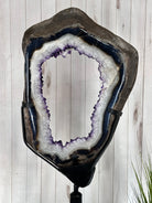 Large Super Quality Amethyst Portal, Rotating Stand, 381 lbs & 83" Tall #5604-0131 - Brazil GemsBrazil GemsLarge Super Quality Amethyst Portal, Rotating Stand, 381 lbs & 83" Tall #5604-0131Portals on Rotating Bases5604-0131