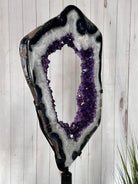 Large Super Quality Amethyst Portal, Rotating Stand, 381 lbs & 83" Tall #5604-0131 - Brazil GemsBrazil GemsLarge Super Quality Amethyst Portal, Rotating Stand, 381 lbs & 83" Tall #5604-0131Portals on Rotating Bases5604-0131
