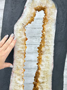 Open 2-Sided Brazilian Citrine Cathedral, 306.5 lbs and 67.8" tall #5608-0029 - Brazil GemsBrazil GemsOpen 2-Sided Brazilian Citrine Cathedral, 306.5 lbs and 67.8" tall #5608-0029Open 2-Sided Cathedrals5608-0029