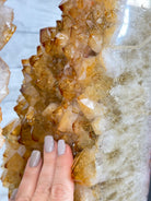 Open 2-Sided Brazilian Citrine Cathedral, 306.5 lbs and 67.8" tall #5608-0029 - Brazil GemsBrazil GemsOpen 2-Sided Brazilian Citrine Cathedral, 306.5 lbs and 67.8" tall #5608-0029Open 2-Sided Cathedrals5608-0029