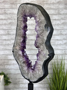 Super Quality Amethyst Portal, Rotating Stand, 170 lbs & 73" Tall #5604-0132 - Brazil GemsBrazil GemsSuper Quality Amethyst Portal, Rotating Stand, 170 lbs & 73" Tall #5604-0132Portals on Rotating Bases5604-0132