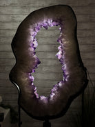 Super Quality Amethyst Portal, Rotating Stand, 170 lbs & 73" Tall #5604-0132 - Brazil GemsBrazil GemsSuper Quality Amethyst Portal, Rotating Stand, 170 lbs & 73" Tall #5604-0132Portals on Rotating Bases5604-0132