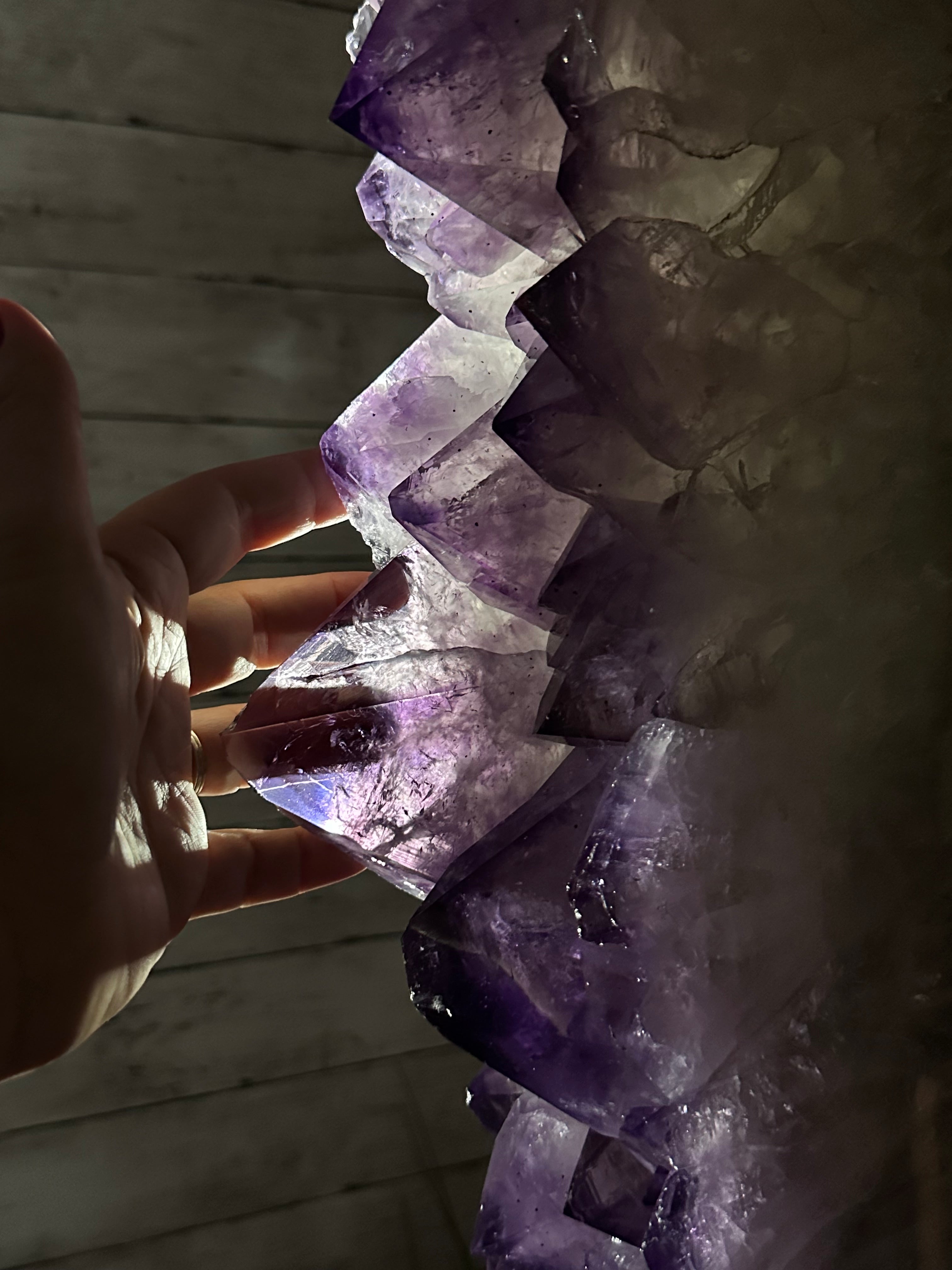 Super Quality Amethyst Portal, Rotating Stand, 170 lbs & 73" Tall #5604-0132 - Brazil GemsBrazil GemsSuper Quality Amethyst Portal, Rotating Stand, 170 lbs & 73" Tall #5604-0132Portals on Rotating Bases5604-0132