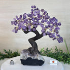 Amethyst 14" Tall Handmade Gemstone Tree on a Crystal base, 180 Gems #5404AMTH - Brazil GemsBrazil GemsAmethyst 14" Tall Handmade Gemstone Tree on a Crystal base, 180 Gems #5404AMTHGemstone Trees5404AMTH