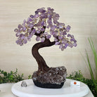 Amethyst 14" Tall Handmade Gemstone Tree on a Crystal base, 180 Gems #5404AMTH - Brazil GemsBrazil GemsAmethyst 14" Tall Handmade Gemstone Tree on a Crystal base, 180 Gems #5404AMTHGemstone Trees5404AMTH