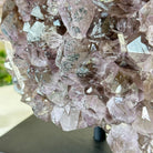 Amethyst Cluster on a Metal Base, 11.6 lbs & 8.8" Tall #5491D - 0234 - Brazil GemsBrazil GemsAmethyst Cluster on a Metal Base, 11.6 lbs & 8.8" Tall #5491D - 0234Clusters on Fixed Bases5491D - 0234