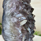 Amethyst Cluster on a Metal Base, 11.6 lbs & 8.8" Tall #5491D - 0234 - Brazil GemsBrazil GemsAmethyst Cluster on a Metal Base, 11.6 lbs & 8.8" Tall #5491D - 0234Clusters on Fixed Bases5491D - 0234