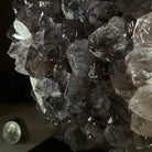 Amethyst Cluster on a Metal Base, 11.6 lbs & 8.8" Tall #5491D - 0234 - Brazil GemsBrazil GemsAmethyst Cluster on a Metal Base, 11.6 lbs & 8.8" Tall #5491D - 0234Clusters on Fixed Bases5491D - 0234