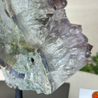 Amethyst Cluster on a Metal Base, 13 lbs & 9.9" Tall #5491 - 0215 - Brazil GemsBrazil GemsAmethyst Cluster on a Metal Base, 13 lbs & 9.9" Tall #5491 - 0215Clusters on Fixed Bases5491 - 0215