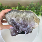 Amethyst Cluster on a Metal Base, 13 lbs & 9.9" Tall #5491 - 0215 - Brazil GemsBrazil GemsAmethyst Cluster on a Metal Base, 13 lbs & 9.9" Tall #5491 - 0215Clusters on Fixed Bases5491 - 0215