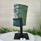 Amethyst Cluster on a Metal Base, 21.8 lbs & 13.2" Tall #5491 - 0242 - Brazil GemsBrazil GemsAmethyst Cluster on a Metal Base, 21.8 lbs & 13.2" Tall #5491 - 0242Clusters on Fixed Bases5491 - 0242