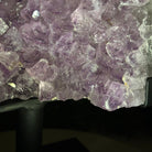 Amethyst Cluster on a Metal Base, 21.8 lbs & 13.2" Tall #5491 - 0242 - Brazil GemsBrazil GemsAmethyst Cluster on a Metal Base, 21.8 lbs & 13.2" Tall #5491 - 0242Clusters on Fixed Bases5491 - 0242