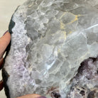 Amethyst Cluster on a Metal Base, 23.8 lbs & 15.9" Tall, #5491 - 0217 - Brazil GemsBrazil GemsAmethyst Cluster on a Metal Base, 23.8 lbs & 15.9" Tall, #5491 - 0217Clusters on Fixed Bases5491 - 02107