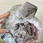 Amethyst Cluster on a Metal Base, 23.8 lbs & 15.9" Tall, #5491 - 0217 - Brazil GemsBrazil GemsAmethyst Cluster on a Metal Base, 23.8 lbs & 15.9" Tall, #5491 - 0217Clusters on Fixed Bases5491 - 02107