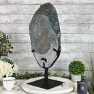 Amethyst Cluster on a Metal Base, 28.8 lbs & 22.5" Tall, #5491 - 0102 - Brazil GemsBrazil GemsAmethyst Cluster on a Metal Base, 28.8 lbs & 22.5" Tall, #5491 - 0102Clusters on Fixed Bases5491 - 0102