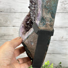 Amethyst Cluster on a Metal Base, 28.8 lbs & 22.5" Tall, #5491 - 0102 - Brazil GemsBrazil GemsAmethyst Cluster on a Metal Base, 28.8 lbs & 22.5" Tall, #5491 - 0102Clusters on Fixed Bases5491 - 0102