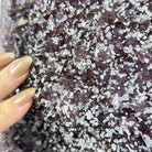 Amethyst Cluster on a Metal Base, 28.8 lbs & 22.5" Tall, #5491 - 0102 - Brazil GemsBrazil GemsAmethyst Cluster on a Metal Base, 28.8 lbs & 22.5" Tall, #5491 - 0102Clusters on Fixed Bases5491 - 0102