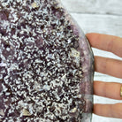 Amethyst Cluster on a Metal Base, 28.8 lbs & 22.5" Tall, #5491 - 0102 - Brazil GemsBrazil GemsAmethyst Cluster on a Metal Base, 28.8 lbs & 22.5" Tall, #5491 - 0102Clusters on Fixed Bases5491 - 0102