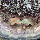 Amethyst Cluster on a Metal Base, 28.8 lbs & 22.5" Tall, #5491 - 0102 - Brazil GemsBrazil GemsAmethyst Cluster on a Metal Base, 28.8 lbs & 22.5" Tall, #5491 - 0102Clusters on Fixed Bases5491 - 0102