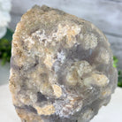 Amethyst Cluster on a Metal Base, 3.2 lbs & 6.3" Tall #5491-0168 - Brazil GemsBrazil GemsAmethyst Cluster on a Metal Base, 3.2 lbs & 6.3" Tall #5491-0168Clusters on Fixed Bases5491-0168