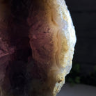 Amethyst Cluster on a Metal Base, 3.2 lbs & 6.3" Tall #5491-0168 - Brazil GemsBrazil GemsAmethyst Cluster on a Metal Base, 3.2 lbs & 6.3" Tall #5491-0168Clusters on Fixed Bases5491-0168