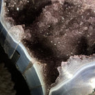 Amethyst Cluster on a Metal Base, 32.4 lbs & 18" Tall #5491 - 0104 - Brazil GemsBrazil GemsAmethyst Cluster on a Metal Base, 32.4 lbs & 18" Tall #5491 - 0104Clusters on Fixed Bases5491 - 0104
